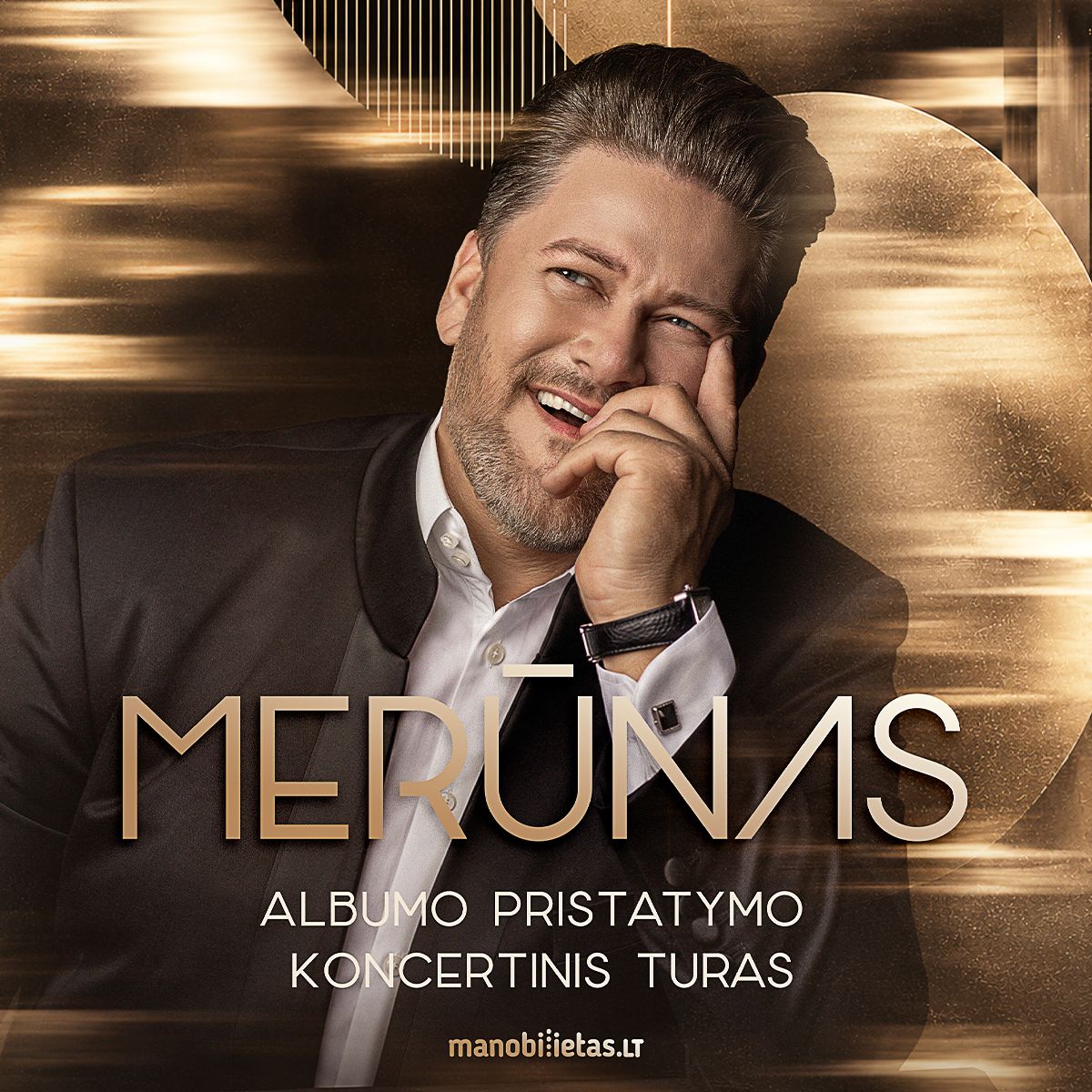 MERŪNAS – NAUJO ALBUMO PRISTATYMAS. Su styginių kvartetu ir muzikantų grupe