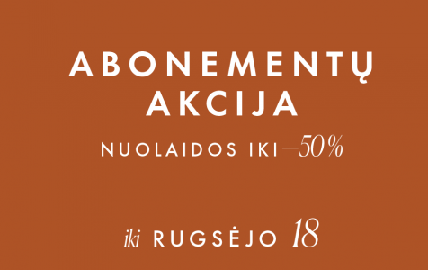 LVSO abonementų akcija